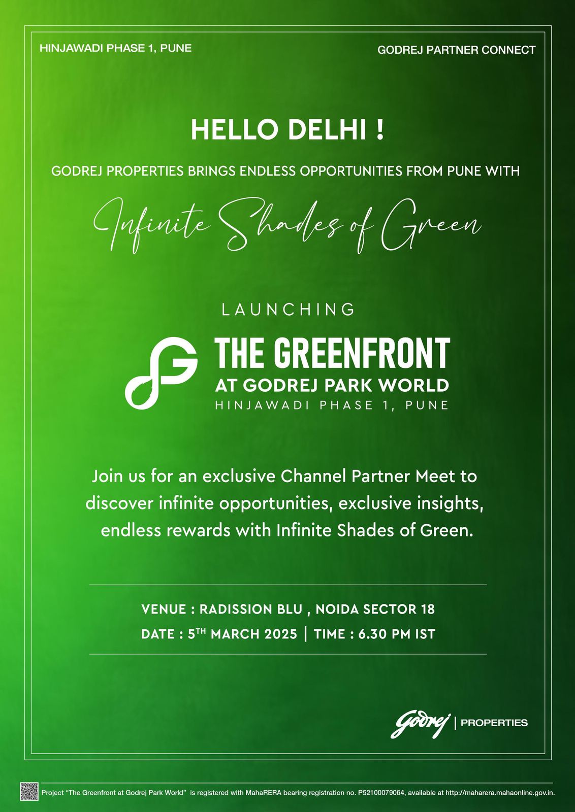 Discover 'The Greenfront', Godrej Properties, Hinjawadi Phase 1, Pune Update