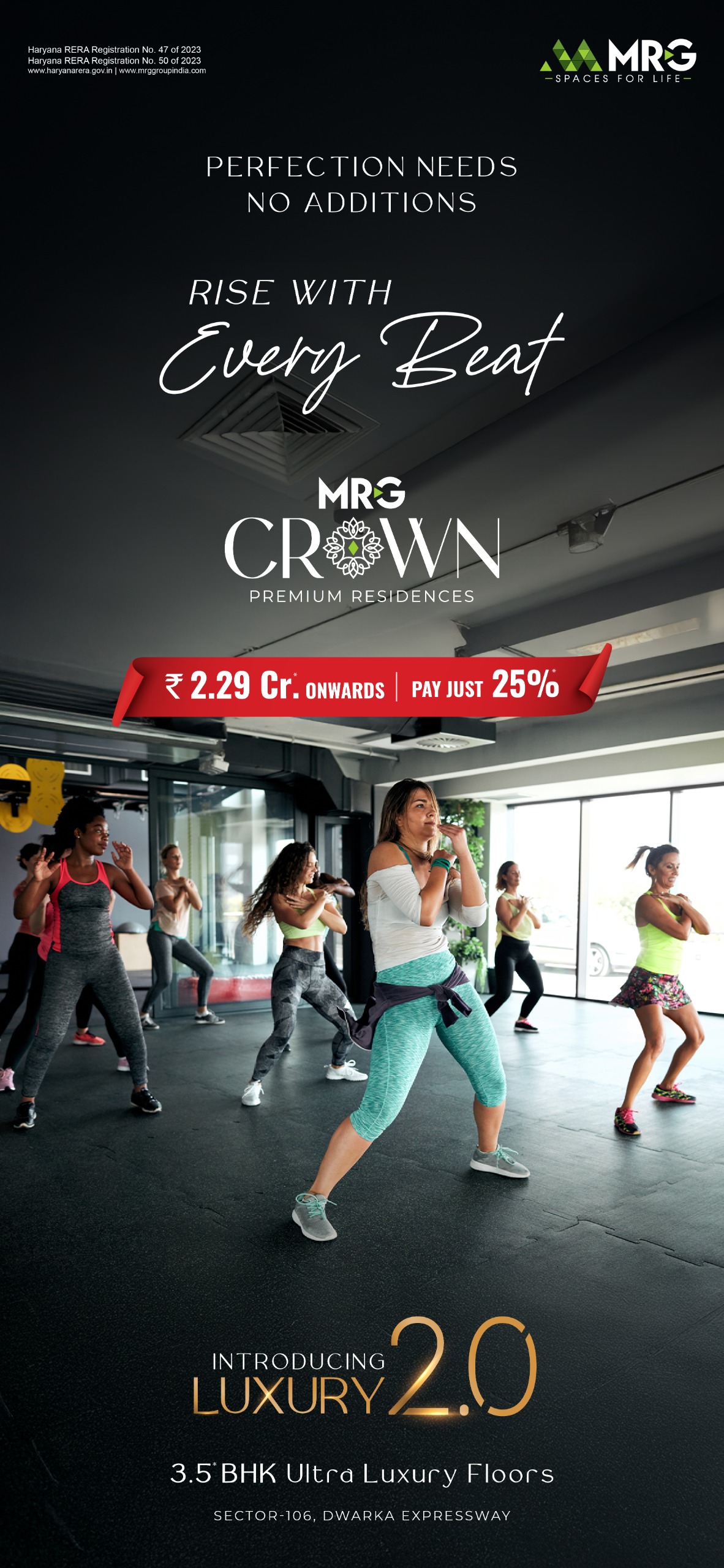 Explore Luxury Living at MRG Crown, Sector-106, Dwarka Expressway Starting at ₹2.29 Cr Update