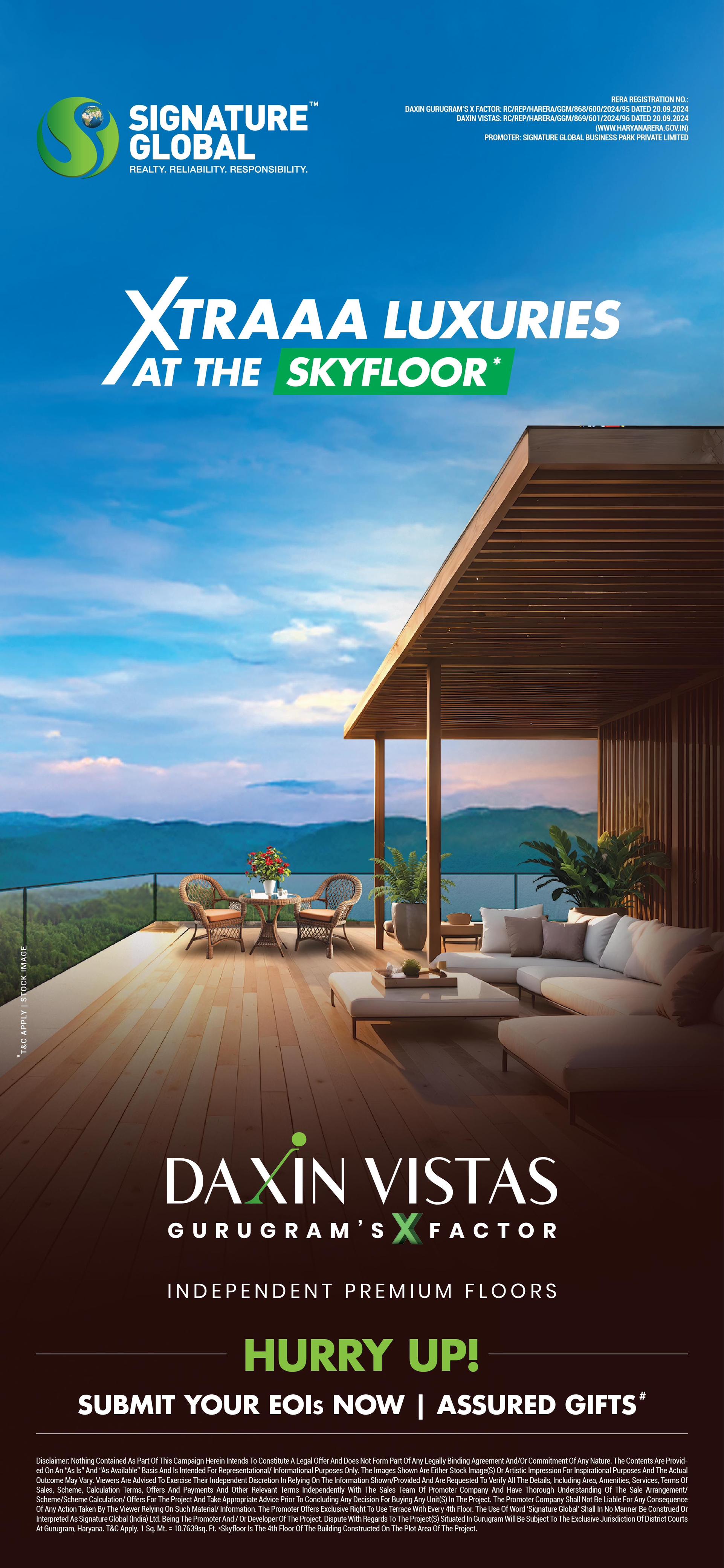 Discover Premium Living at Daxin Vistas, Gurugram Update