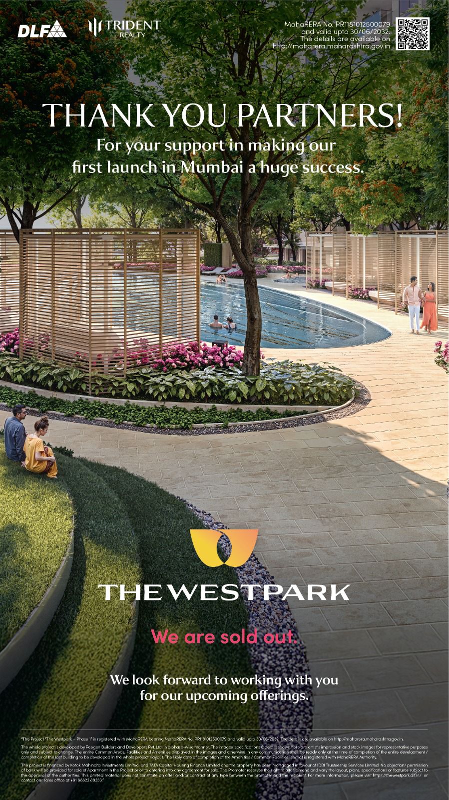 DLF Trident Realty, The Westpark, Mumbai Update