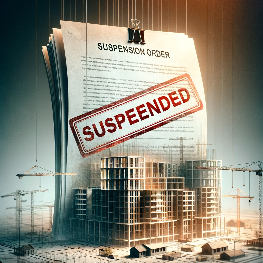 Suspension Order of Registration of Project: Atulyam 83 Update