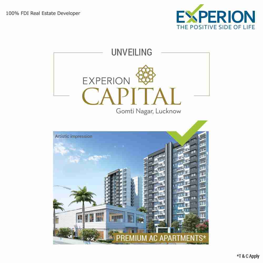 Reside in premium AC apartments at Experion Capital in Lucknow Update
