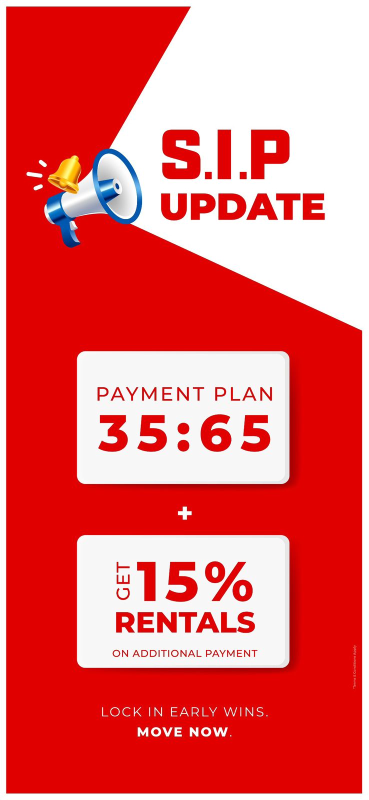 Earn 15% Rentals with S.I.P Update! || Lock in Early Wins, Move Now! || Upgrade Your Payment Plan Today! Update
