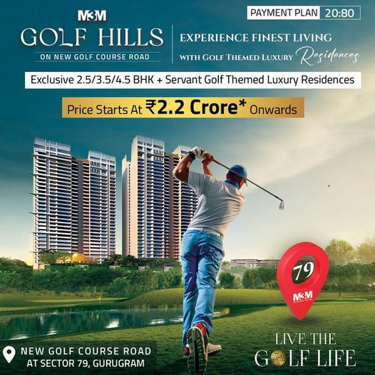 Experience Premier Living at M3M Golf Hills: A New Beacon of Luxury in Gurugram Update