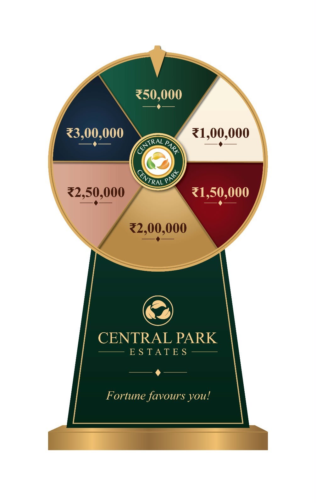 Explore Exciting Rewards at Central Park Estates! || Unlock Your Fortune at Central Park! || Spin to Win with Central Park Estates! photo 1
