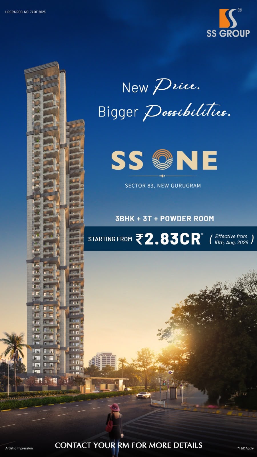 Explore New Possibilities with SS ONE || Discover the New Price at SS ONE || Invest in SS ONE, New Gurugram Update