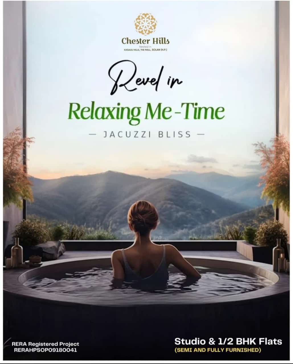 Discover Relaxation at Chester Hills, Solan with Studio & 1/2 BHK Flats Update