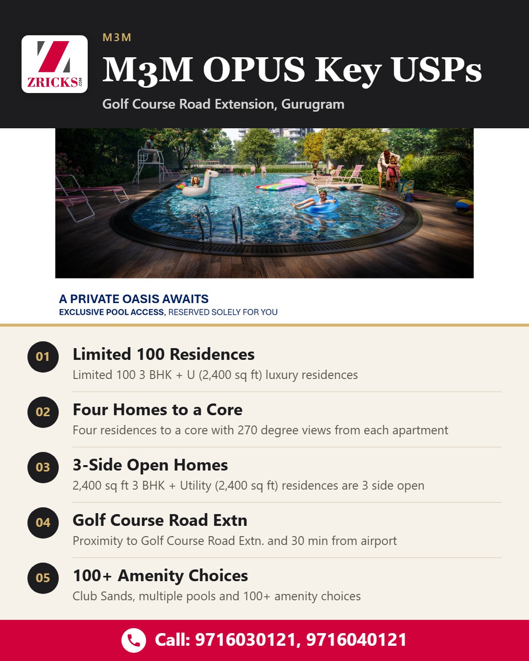 M3M OPUS Key USPs: 5 Reasons to Choose It Update