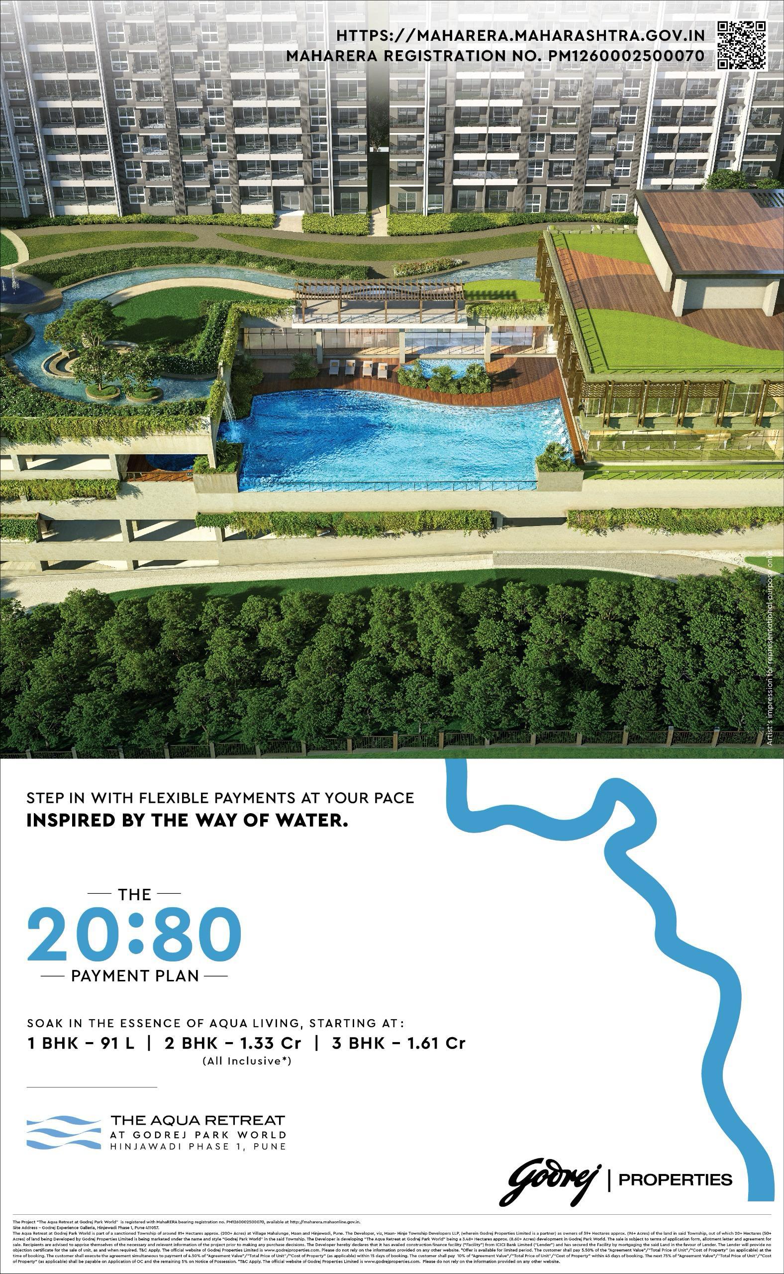 Discover Aqua Living at The Aqua Retreat, Hinjawadi, Starting at 91L! Update