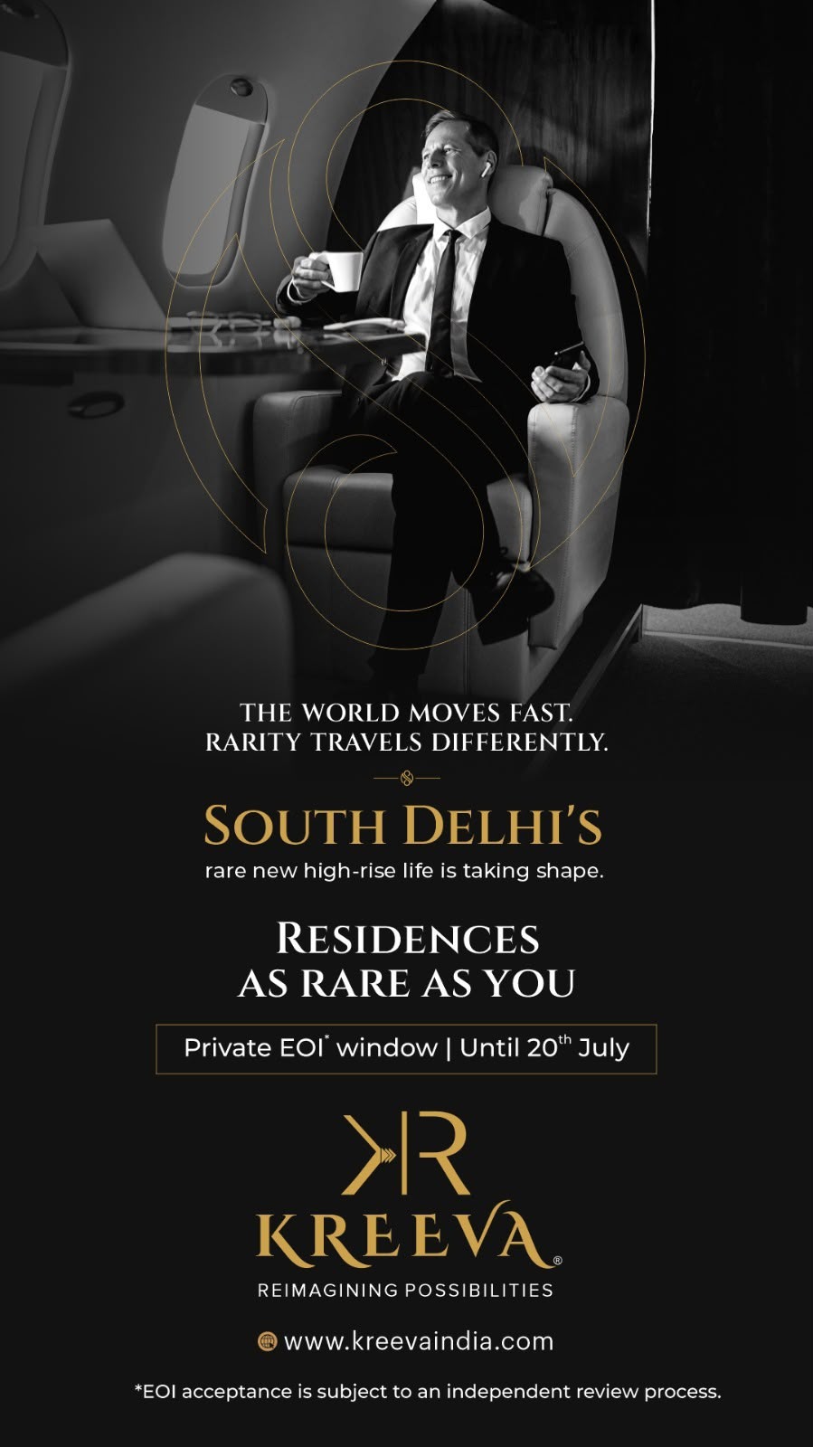 Register Your EOI for Kreeva's New High-Rise in South Delhi || Secure Your Rare Residence Today with Kreeva || Exclusive EOI Window Closing 20th July Update