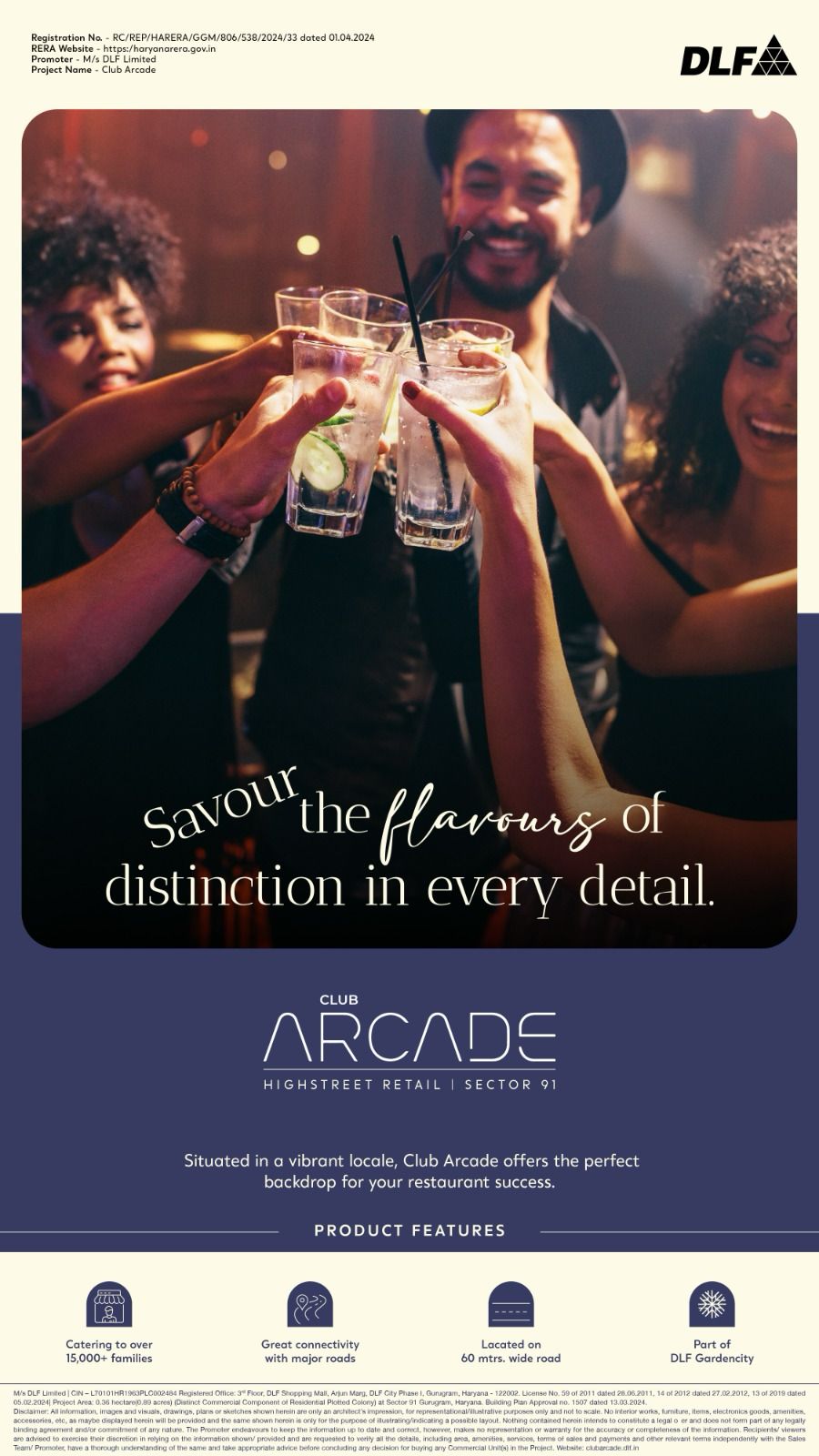 Discover **Club Arcade**, Sector 91 - Your Ultimate Highstreet Retail Experience! Update