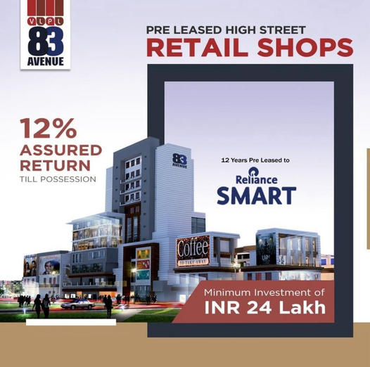 83 Avenue: Optimal Retail Investment with Pre-Leased Shops in Gurugram Update
