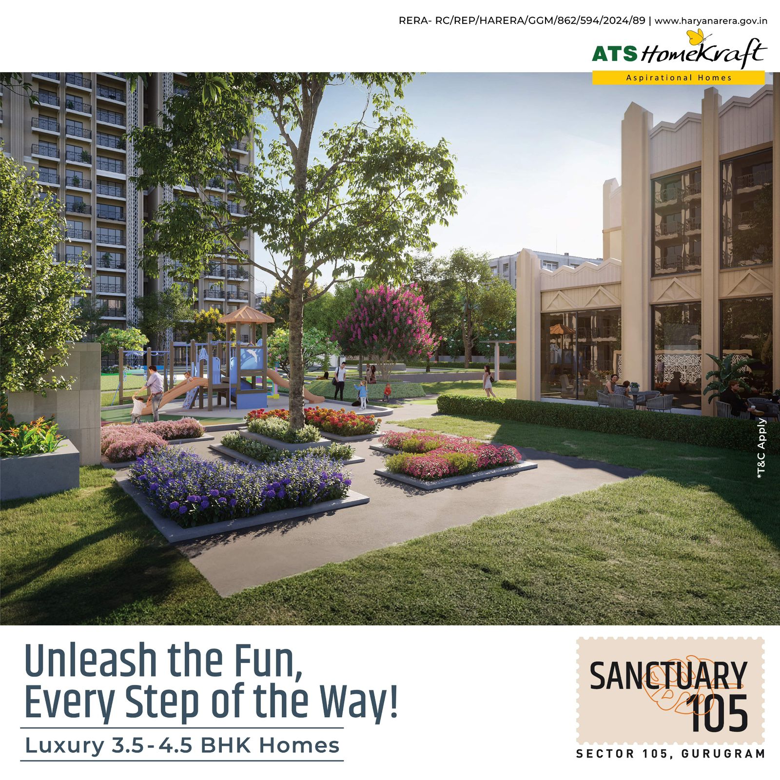 Discover Luxury Living with ATS HomeKraft Sanctuary 105, Sector 105, Gurugram Update