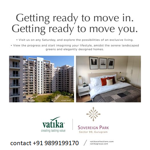 Vatika Sovereign Park: A New Epoch of Modern Living in Sector 99, Gurugram Update