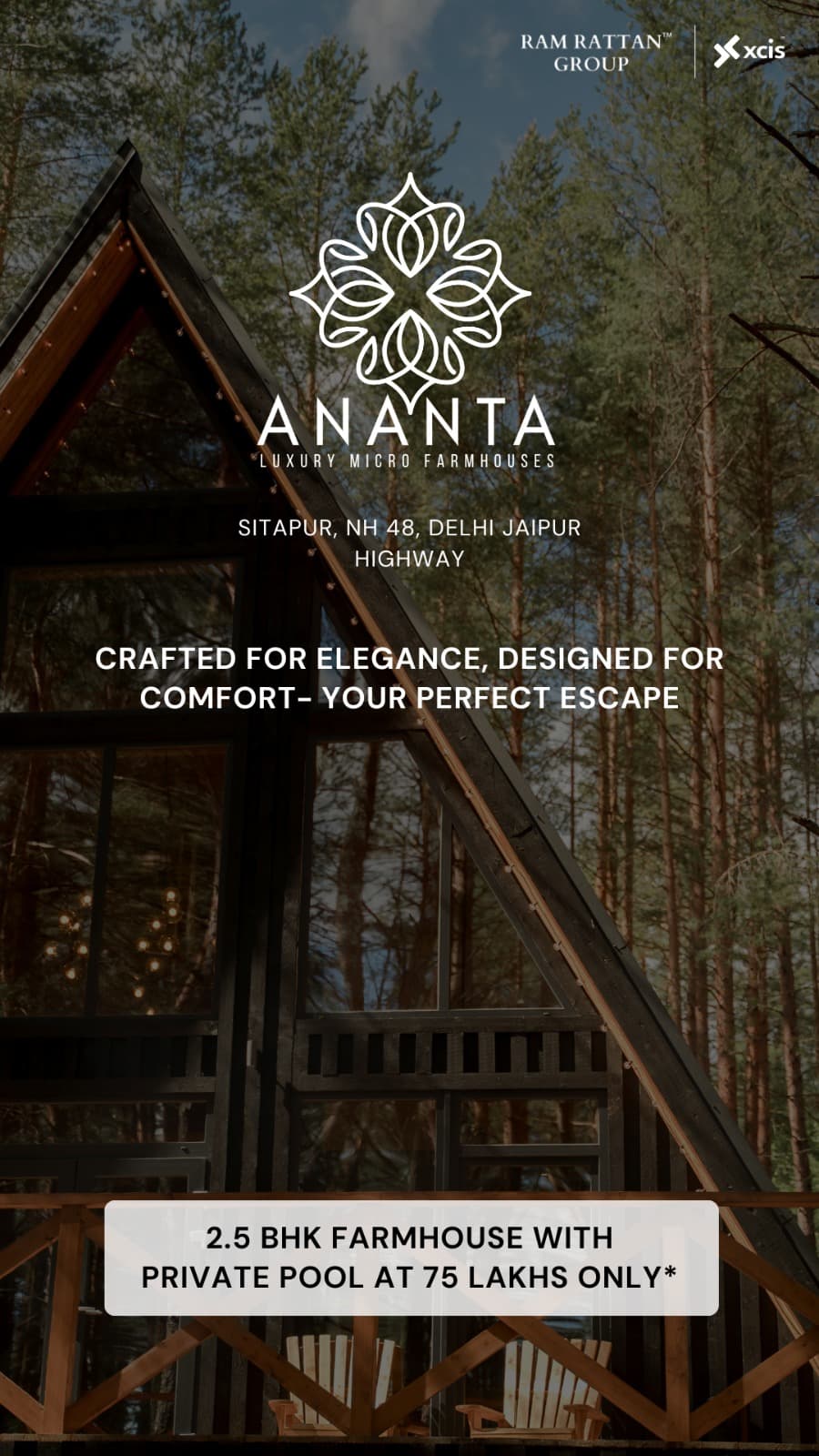 Ananta Luxury Micro Farmhouses, Sitapur: Your Dream 2.5 BHK at 75 Lakhs Update