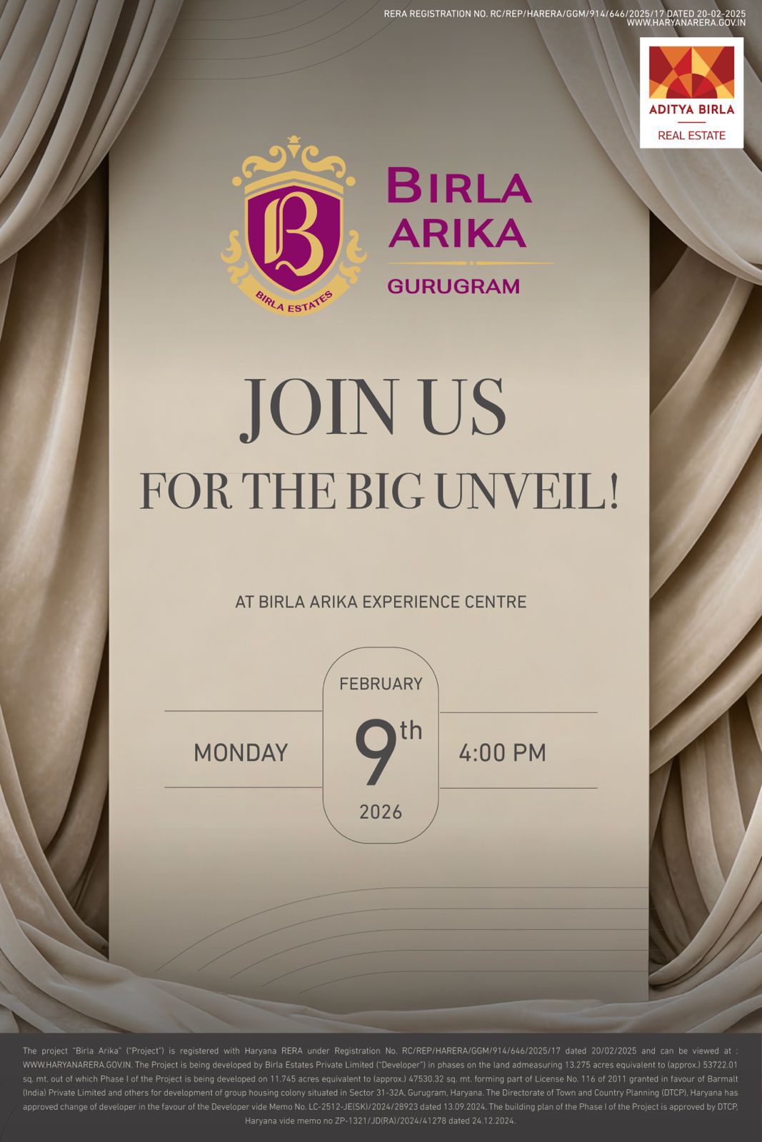 Explore Birla Arika, Your Dream Home Awaits, Gurugram Update