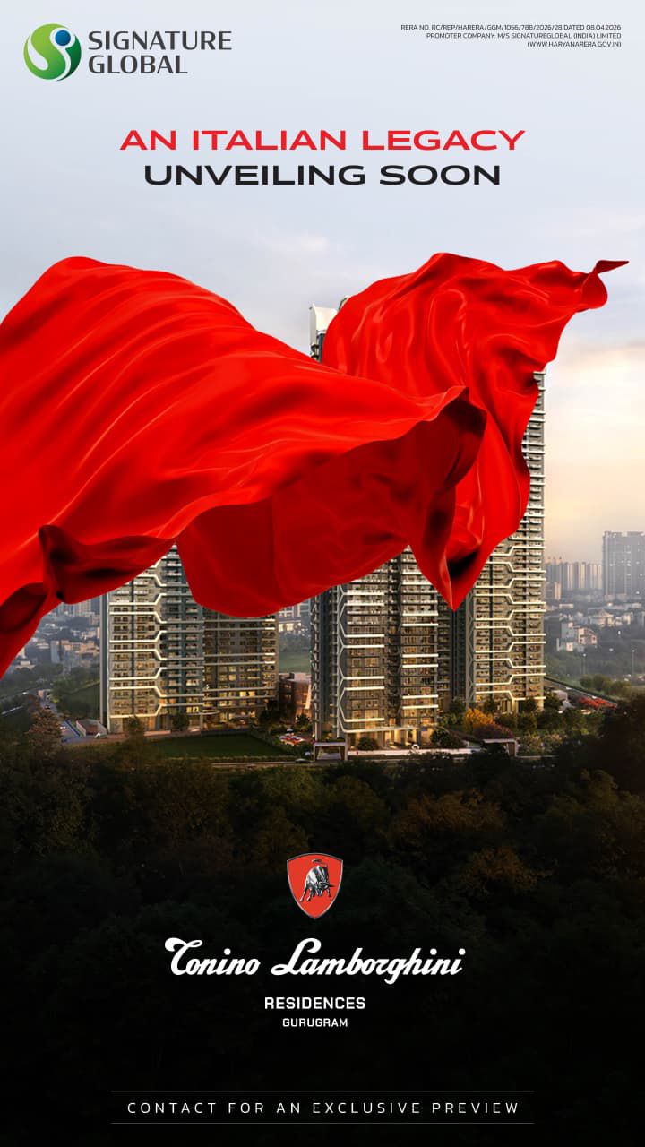 Experience Italian Luxury at Signature Global || Discover Tonino Lamborghini Residences || Unveiling Soon in Gurugram Update