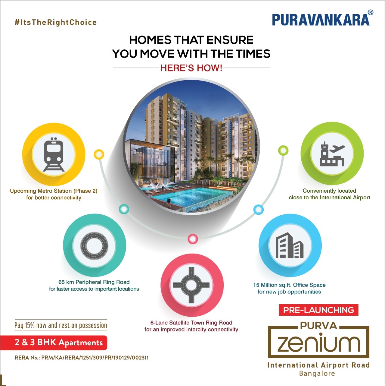 Homes that ensure you move with the times in Purva Zenium, Bangalore Update