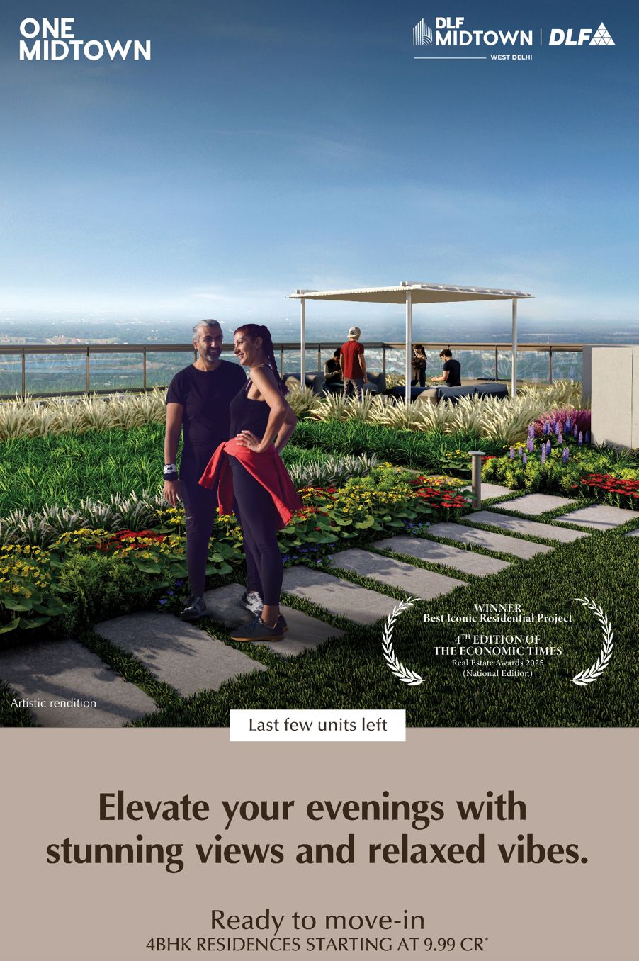 Experience Luxury Living at One Midtown by DLF, 4BHK Starting at 9.99 Cr in West Delhi Update