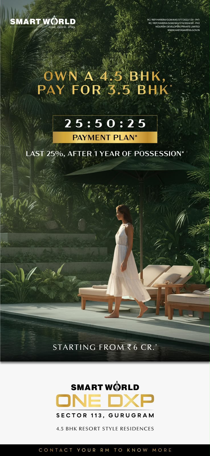 Own a 4.5 BHK, Pay for 3.5 BHK at Smart World One DXP || Exclusive 25:50:25 Payment Plan in Gurugram || Luxury Living Starting from ₹6 Cr in Sector 113 Update