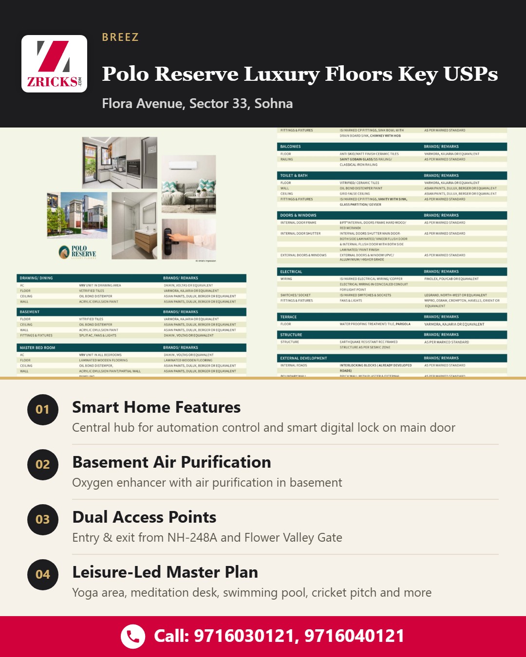 Breez Polo Reserve Luxury Floors Key USPs: 4 Reasons to Choose It Update
