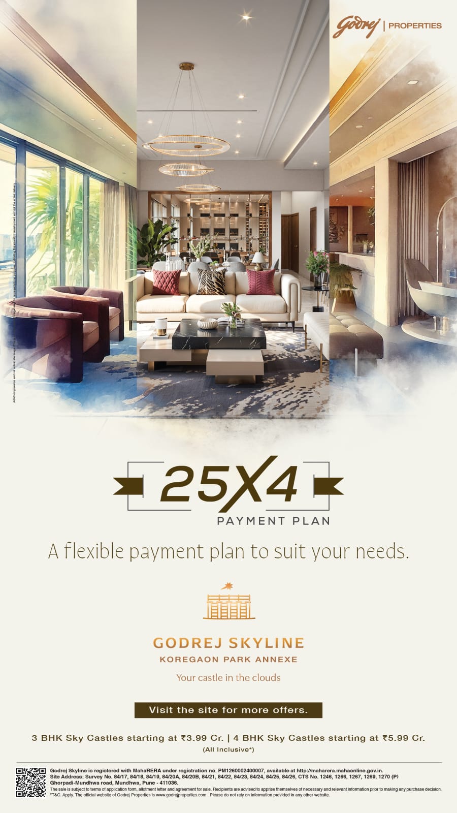 Discover Luxurious Living at Godrej Skyline, Koregaon Park Annexe - Starting at ₹3.99 Cr Update