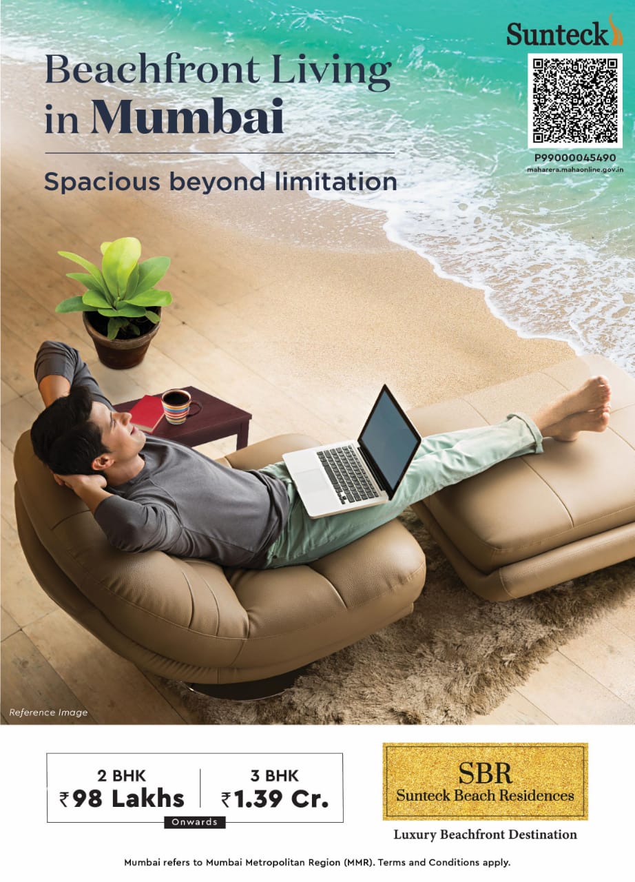 Luxury Beachfront Living in Mumbai, Sunteck Beach Residences, Starting at ₹98 Lakhs Update