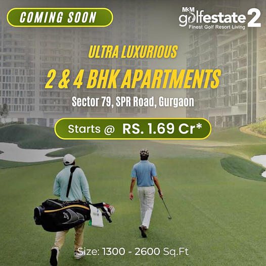 Coming soon at M3M Golf Estate 2 in Sector 65, Gurgaon Update