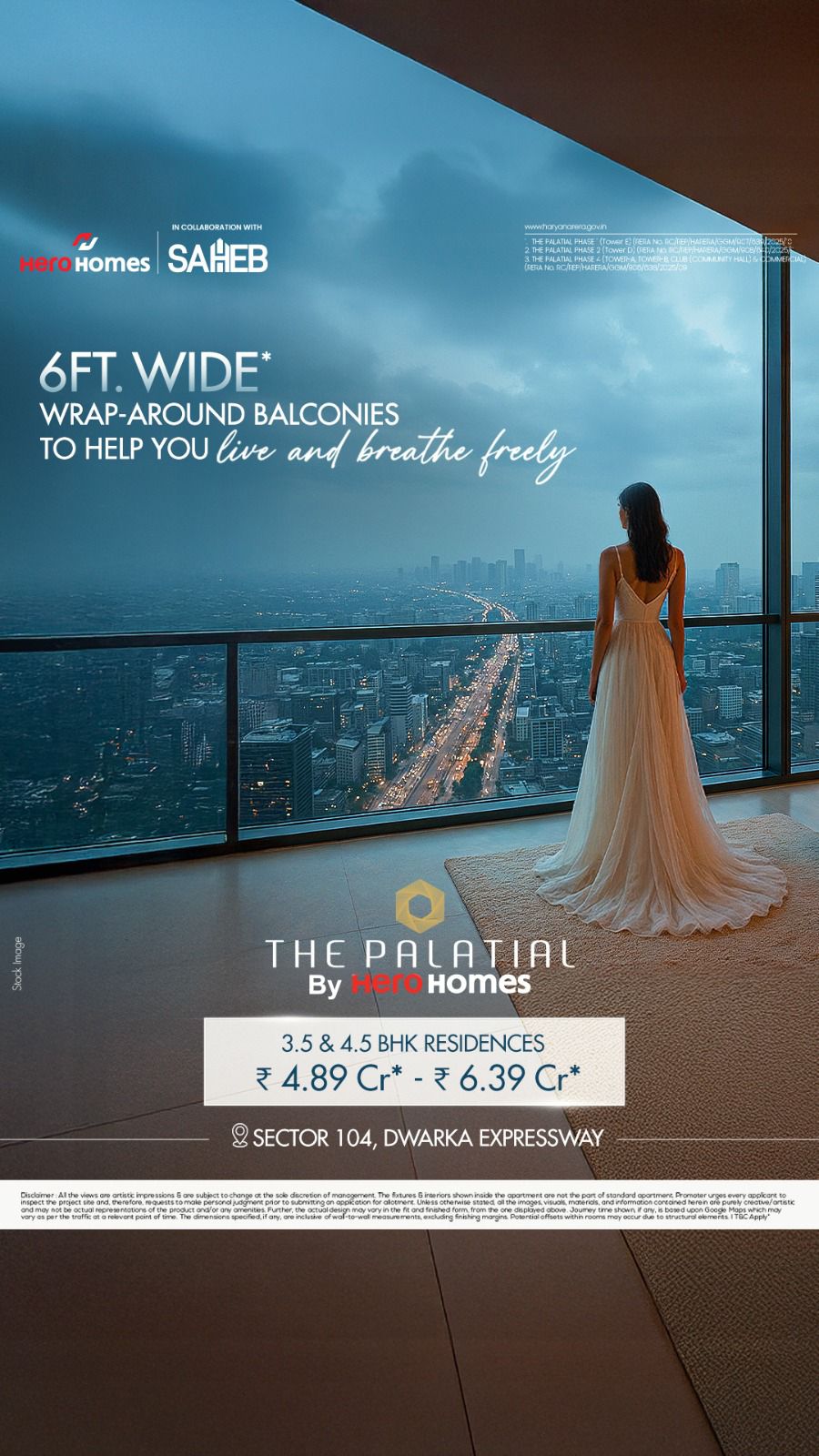 Discover Luxurious Living at The Palatial by Hero Homes, Sector 104, Dwarka Expressway, Starting ₹4.89 Cr Update