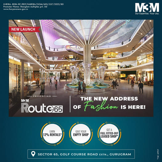 Launching Route 65 The New Fashion Addres of Gurugram at Sector 65 Update