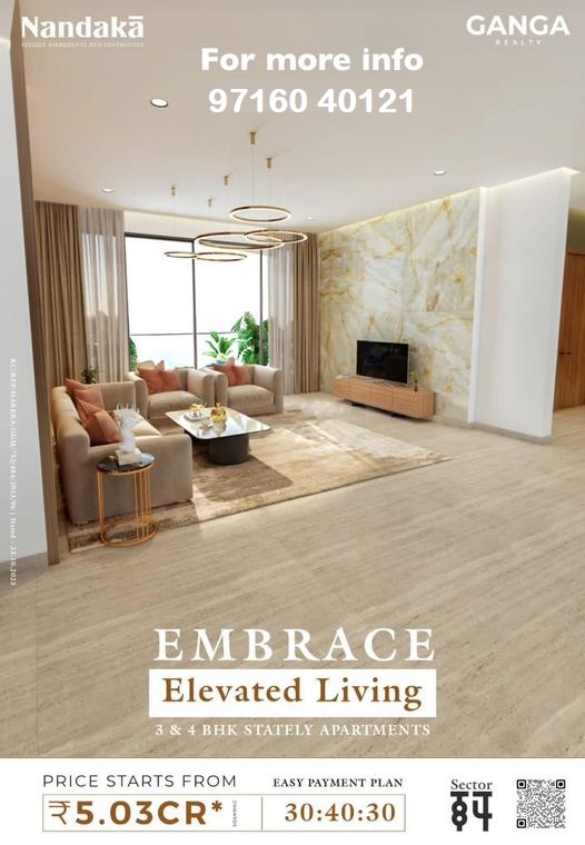 Nandaka by Ganga Realty: Redefining Stately Living in Sector 84, Gurugram Update
