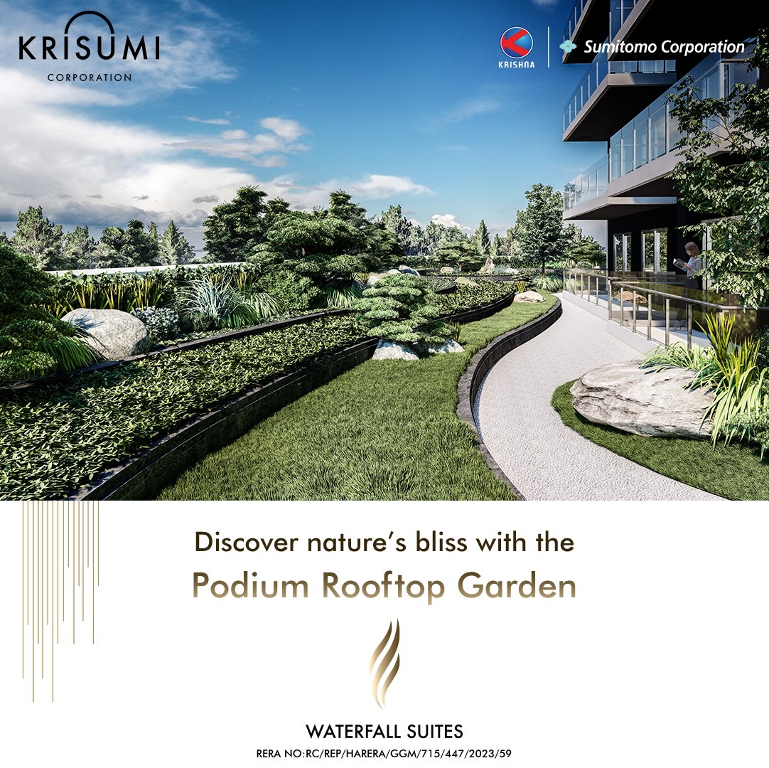 Krisumi Waterfall Suites: Serenity Meets Luxury in the Podium Rooftop Garden Update