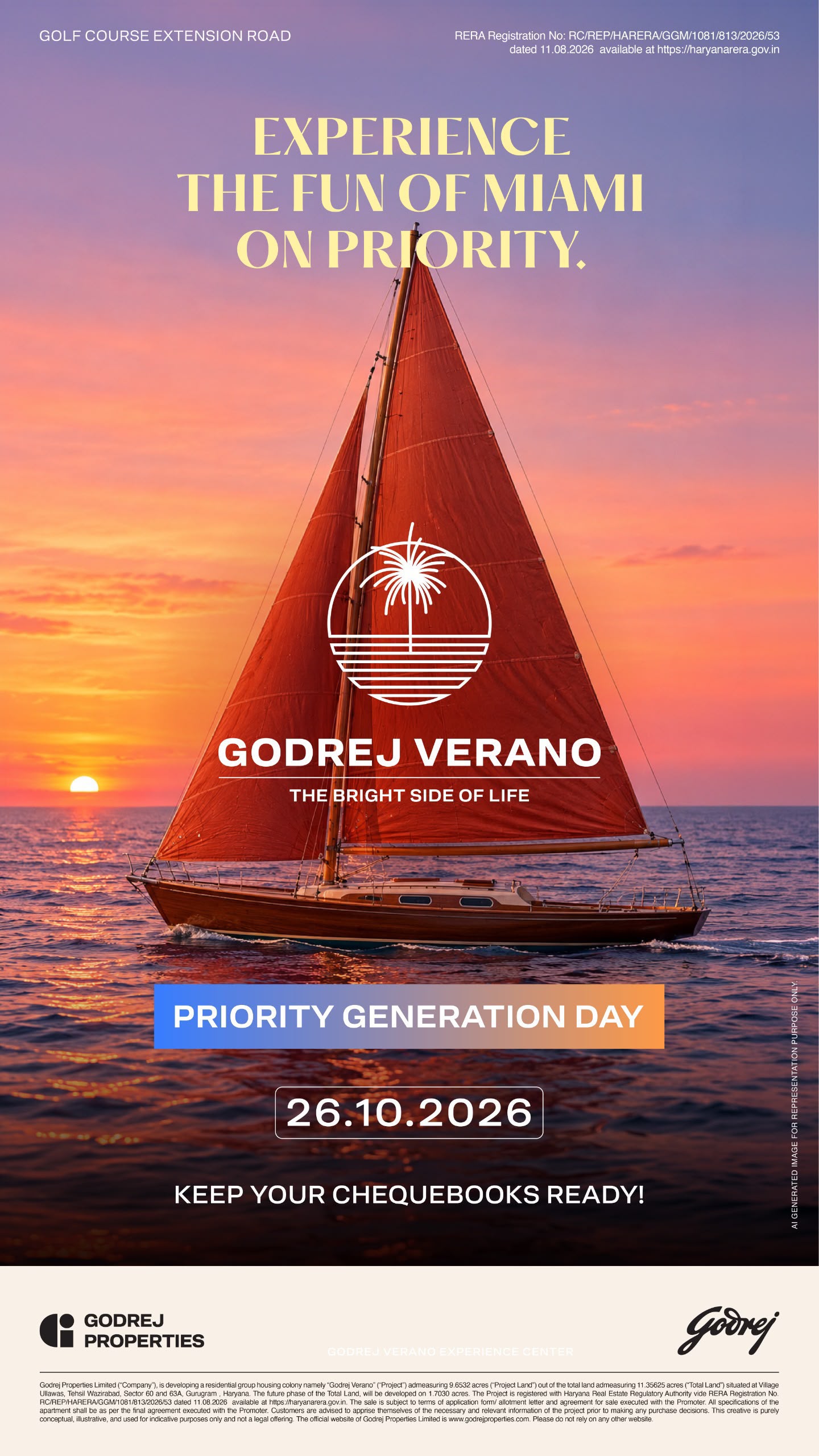Priority Generation Day in Godrej Verano! || Mark Your Calendar for Godrej Verano Priority! || Experience Priority at Godrej Verano!