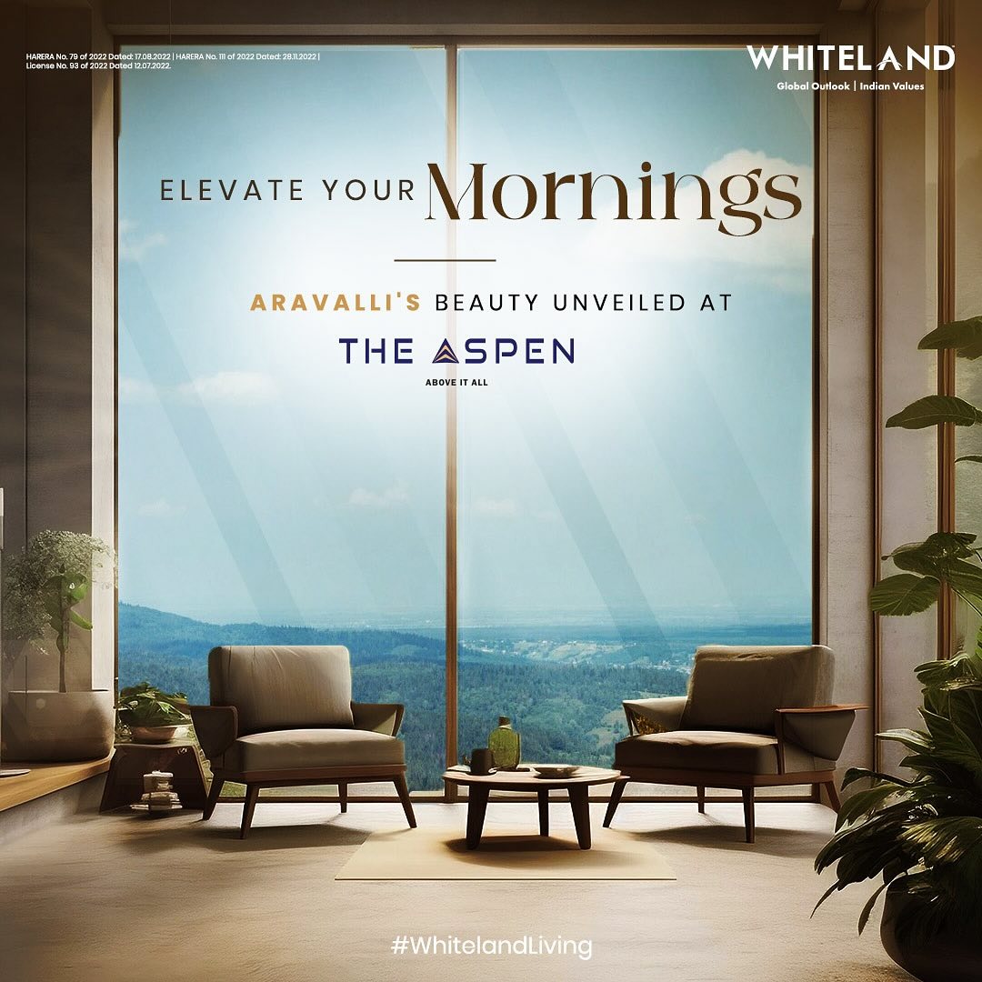 Whiteland The Aspen: Embracing the Horizon of Aravalli's Splendor Update