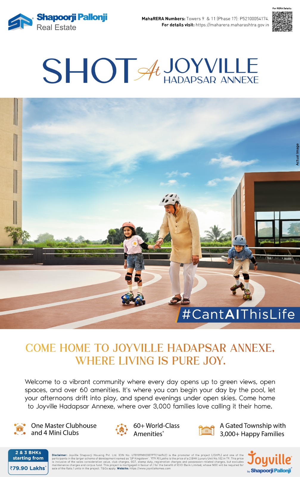 Discover Joyville Hadapsar Annexe by Shapoorji Pallonji - 2 & 3 BHKs Starting at ₹79.90 Lakhs Update