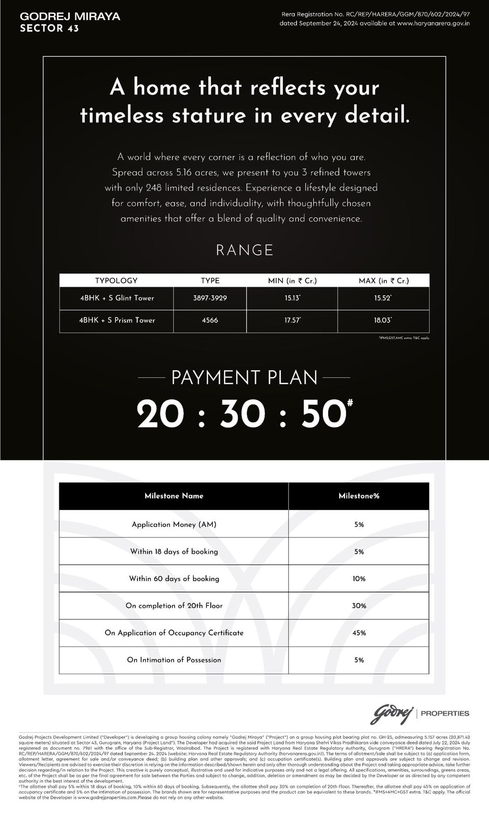 Discover Luxurious Living at Godrej Miraya, Sector 43, Gurgaon Update