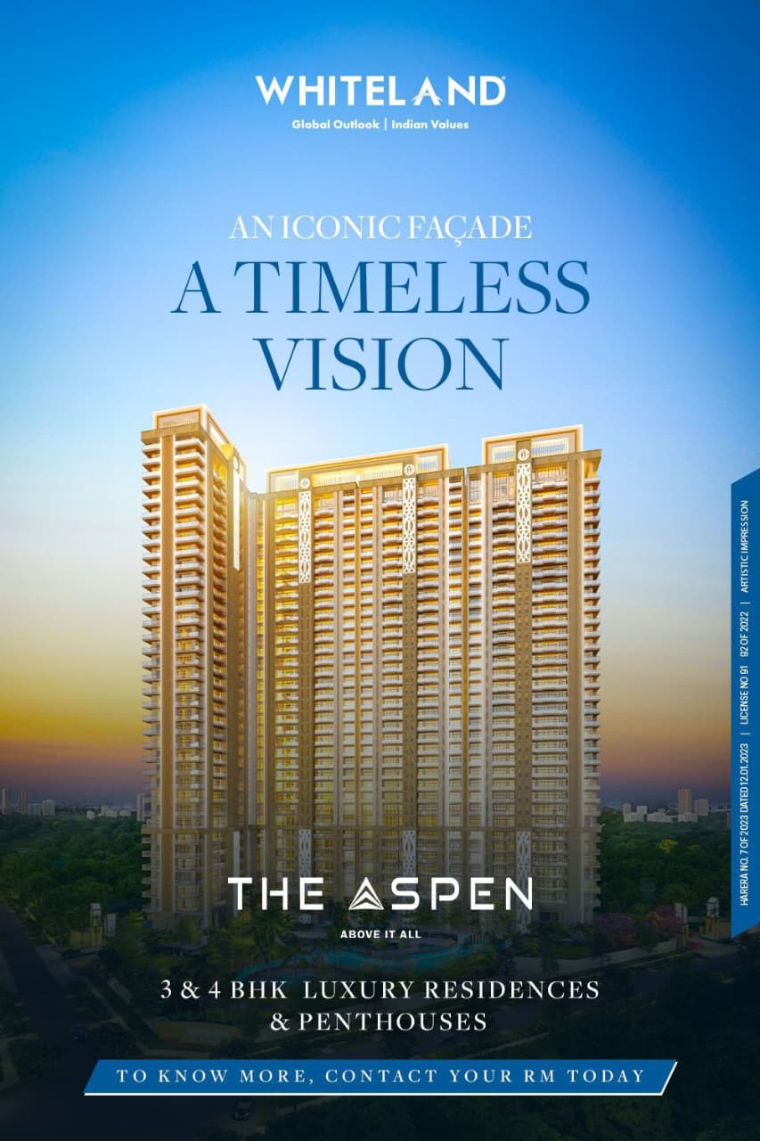 Discover Luxury Living at The Aspen by Whiteland in Gurgaon Update
