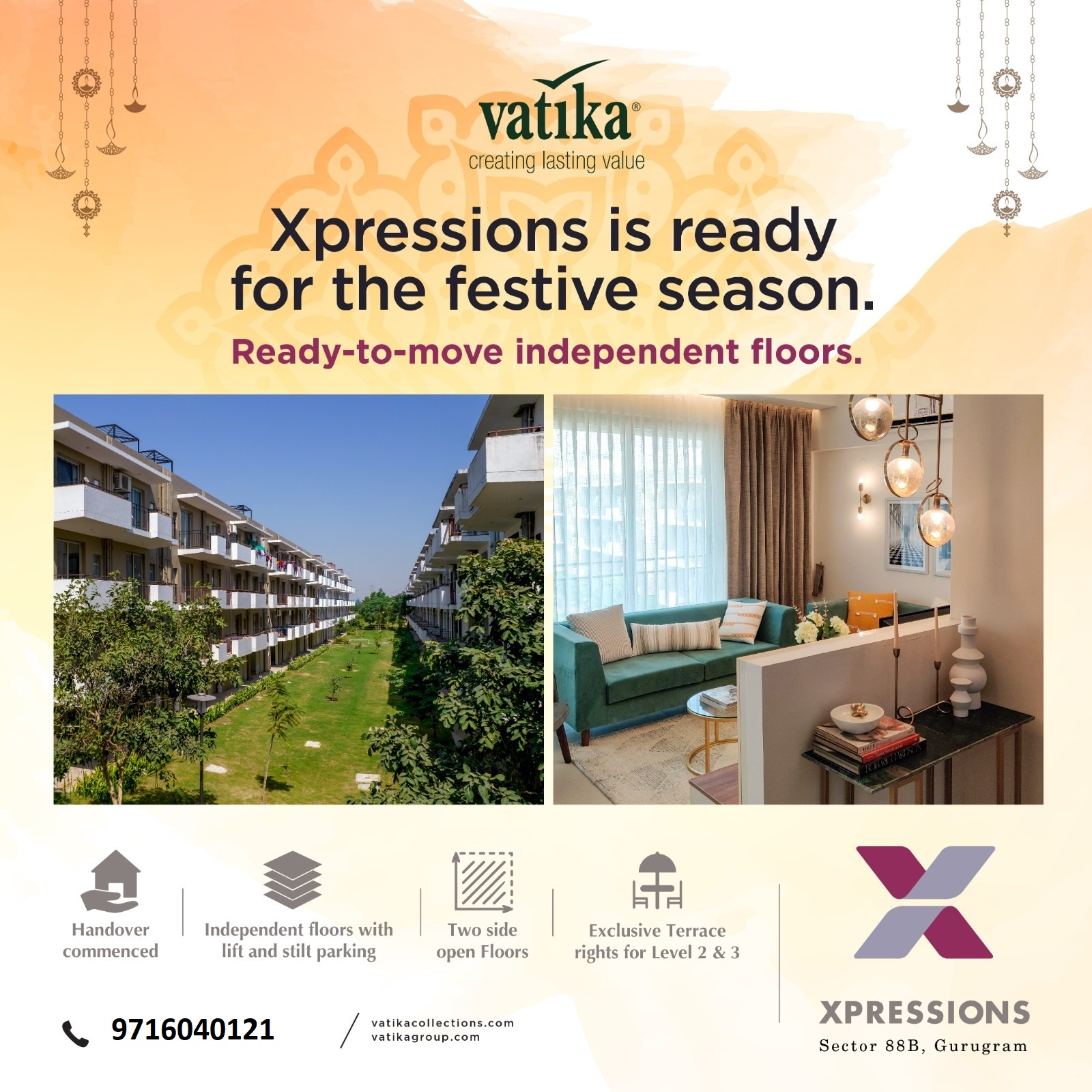 Vatika Xpressions: Step into Your Dream Home This Festive Season in Sector 88B, Gurugram Update