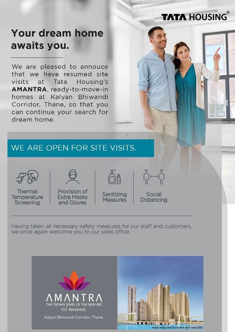 Your dream home awaits you at Tata Amantra in Mumbai Update