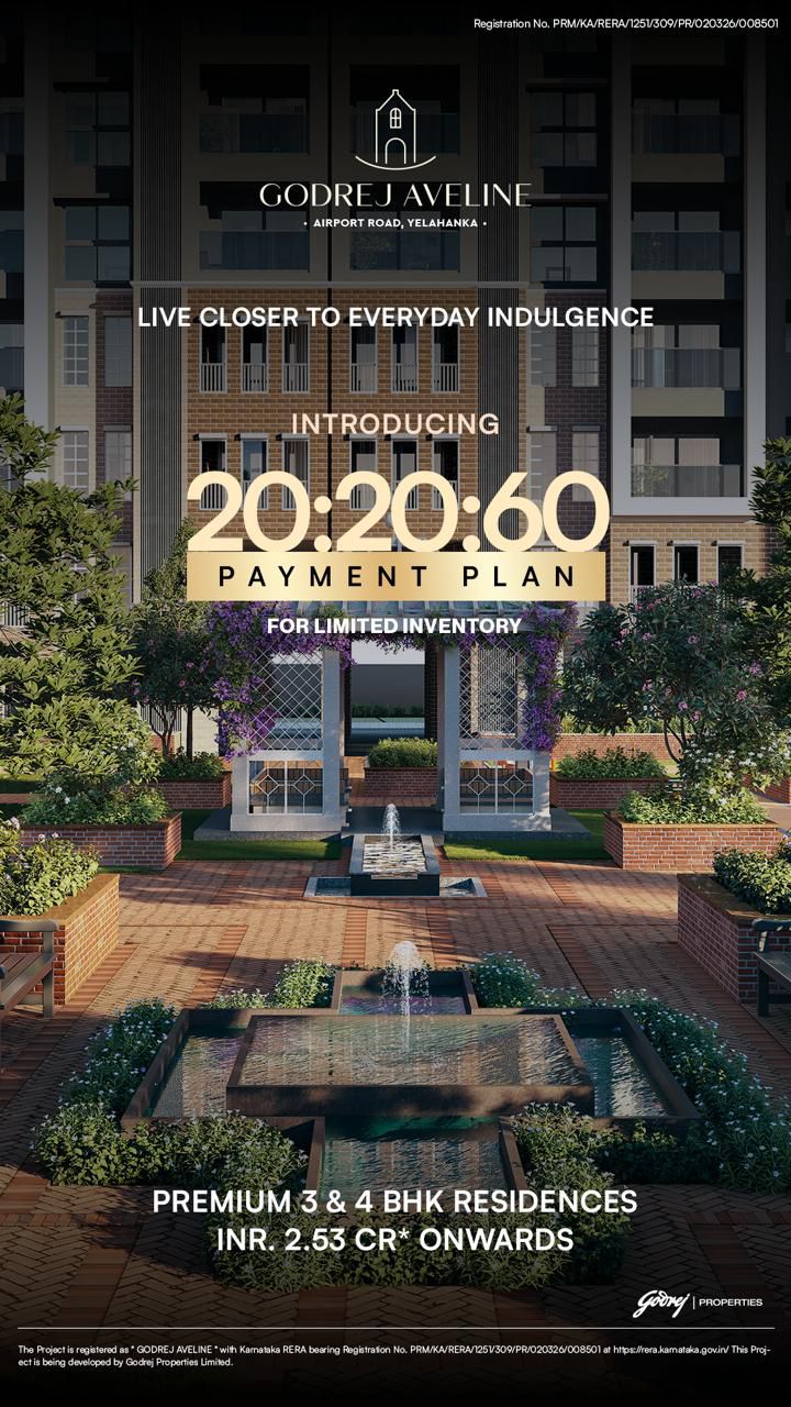 Discover Our 20:20:60 Payment Plan || Limited Inventory Alert at Godrej Aveline || Luxury Homes Starting ₹2.53 Cr at Godrej Aveline Update