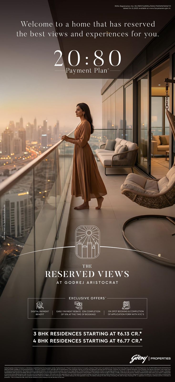 Discover The Reserved Views at Godrej Aristocrat, Gurgaon - Luxury Residences Starting at ₹6.13 Cr Update