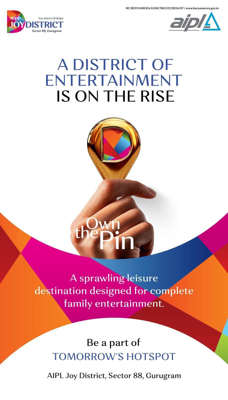 AIPL Joy District - Upcoming Entertainment Hub in Sector 88, Gurugram! Update
