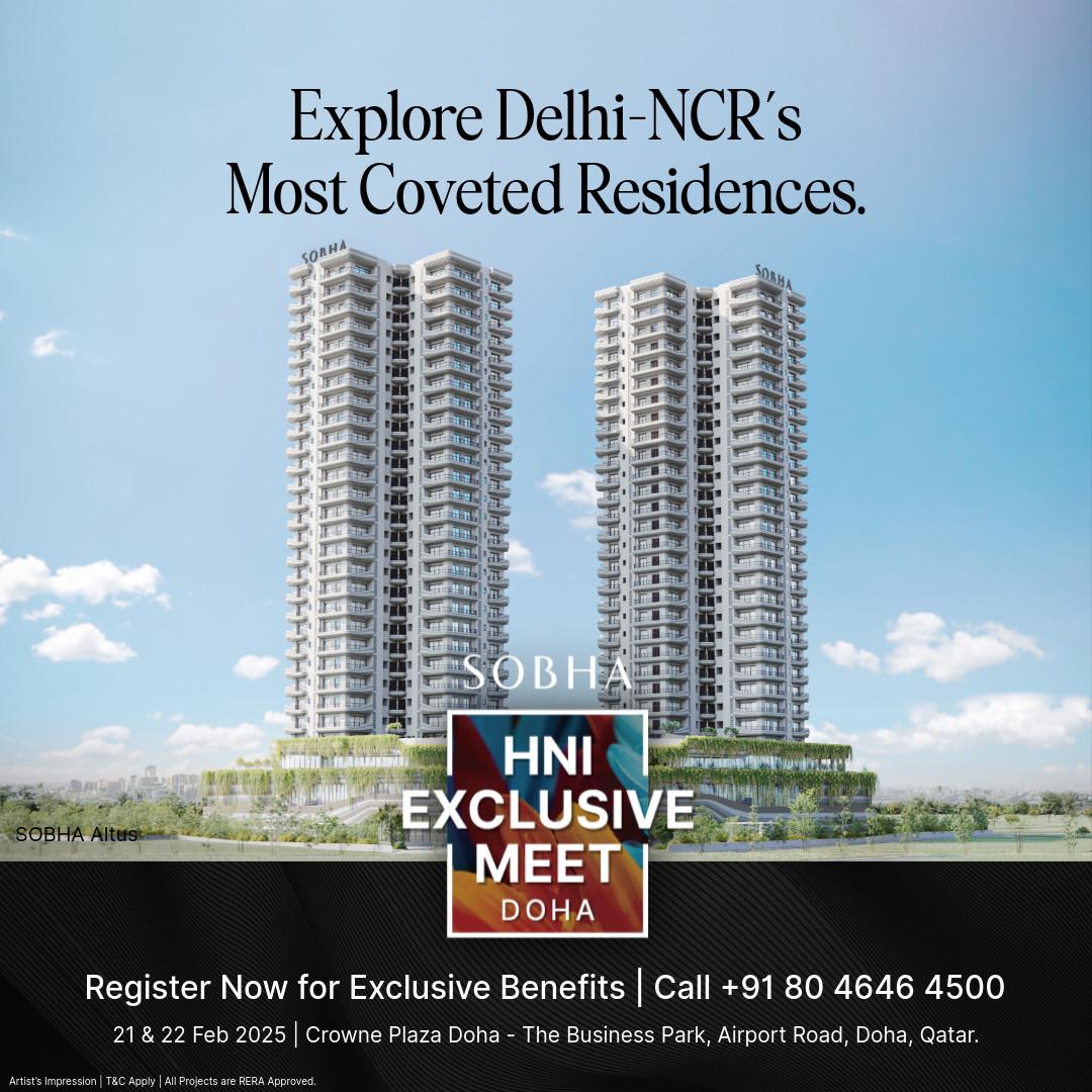 Discover Sobha Altus, Delhi-NCR's Premier Residences, Event on 21 & 22 Feb 2025 Update