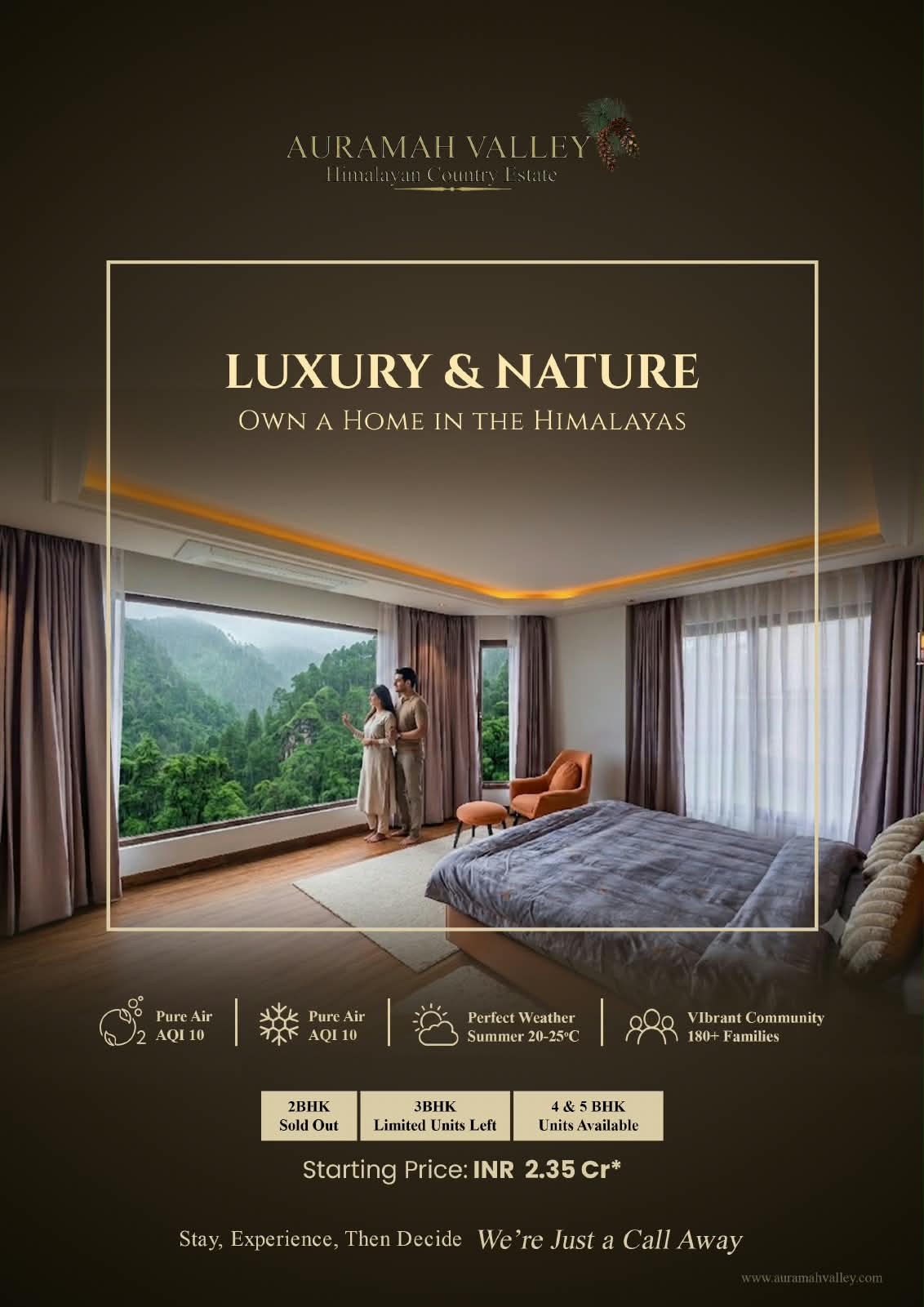 Own Luxury in Auramah Valley || Discover Himalayan Serenity at Auramah Valley || Limited Units at Auramah Valley Update