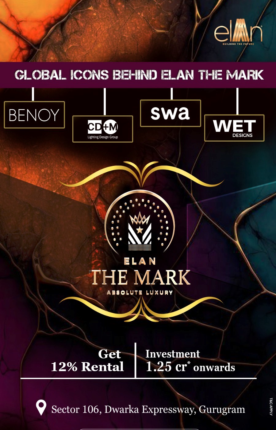 Global  Icons behind at Elan The Mark in Sector 106, Gurgaon Update