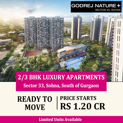 Embrace Serenity at Godrej Nature Plus in Sector 33, Sohna, South of Gurgaon Update