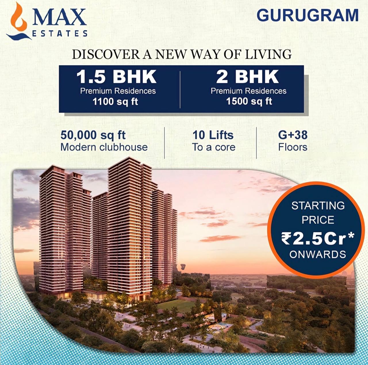 Experience Luxury Living at Terraces, Estate 361 by Max Estates, Gurugram Update