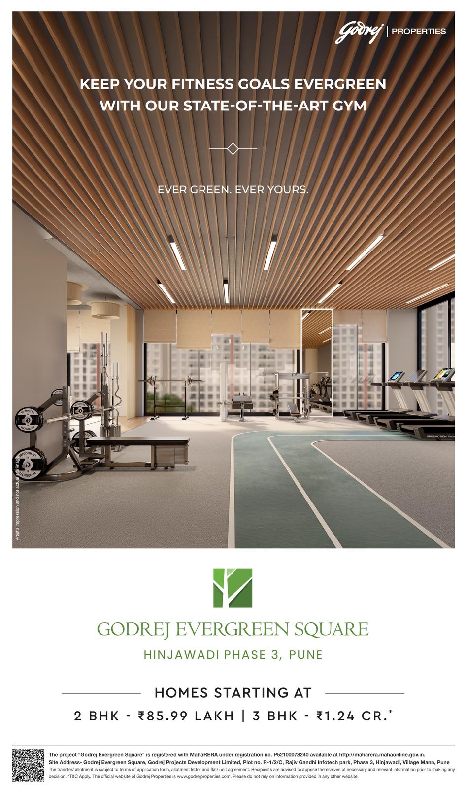 Godrej Evergreen Square, Hinjawadi Phase 3, Pune - Homes Starting at ₹85.99 Lakh Update