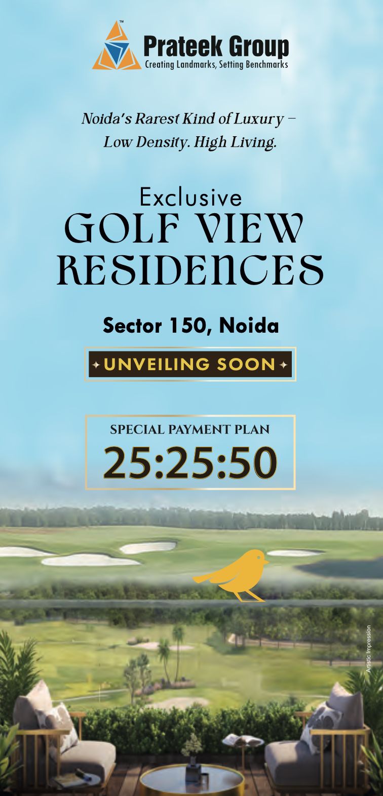 Discover Exclusive Golf View Residences by Prateek Group, Sector 150 Noida Update