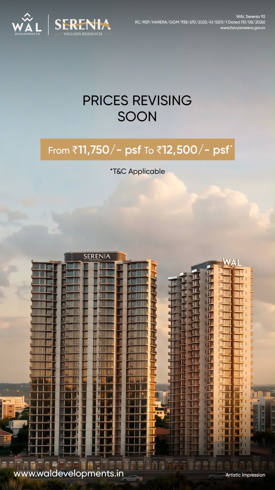 Price Revision Alert: Serenia Wellness Residences || Upcoming Price Increase at WAL Serenia || Secure Your Unit Before Prices Rise Update
